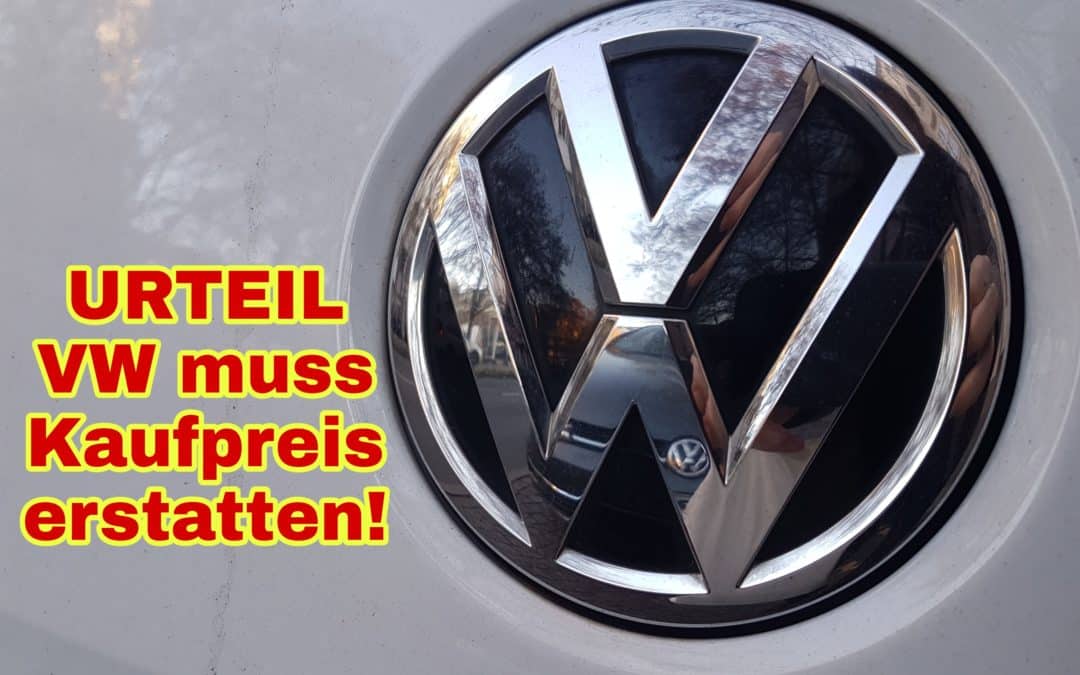 VW-Urteil - Käufer gewinnt vor dem Landgericht Potsdam