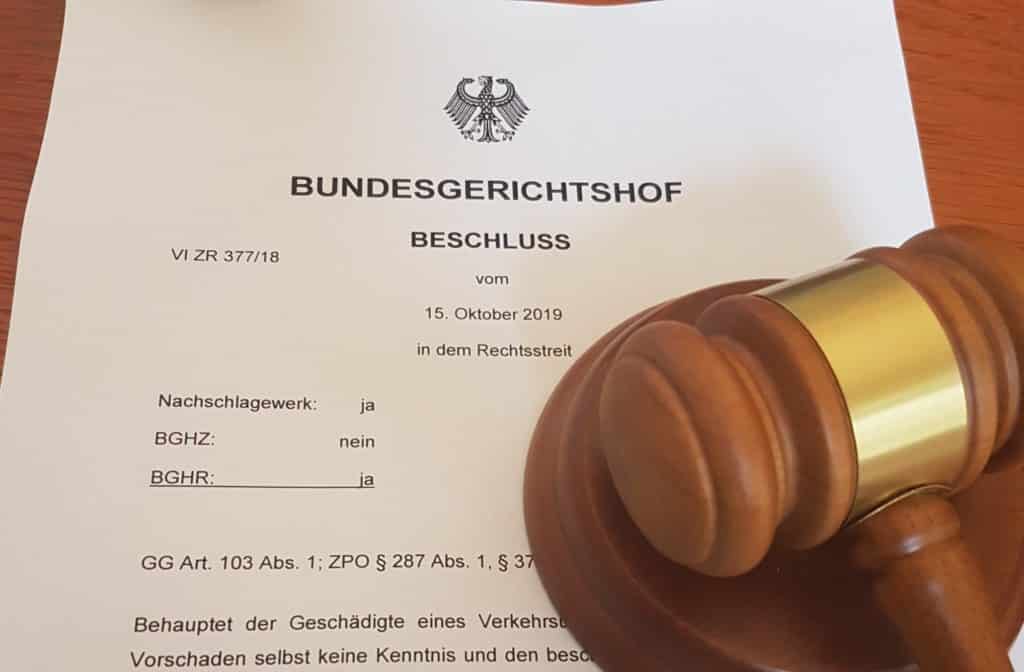 Vorschaden - Der Bundesgerichtshof Hat Nun Entschieden