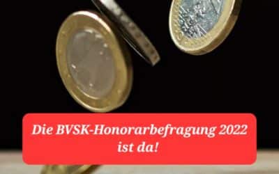 BVSK-Honorarbefragung 2022