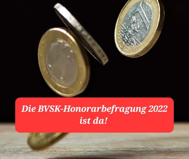 BVSK-Honorarbefragung 2022